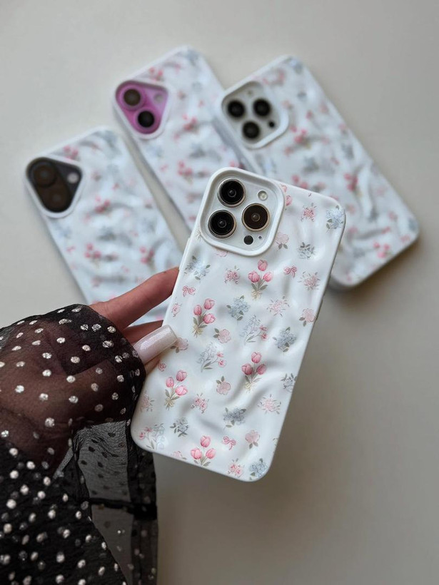 قاب شیک آیفون گلدار برای مدلهای 13