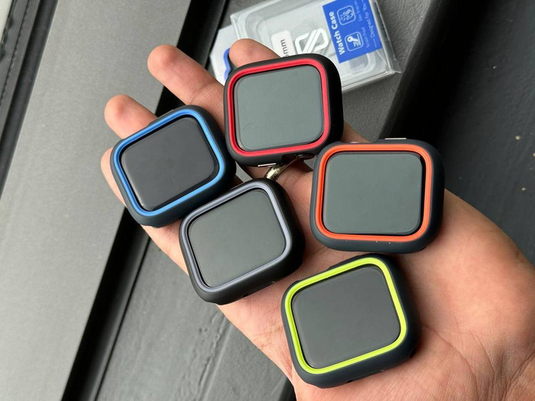 Apple Watch shockproof case black blue Hamrah Accessory