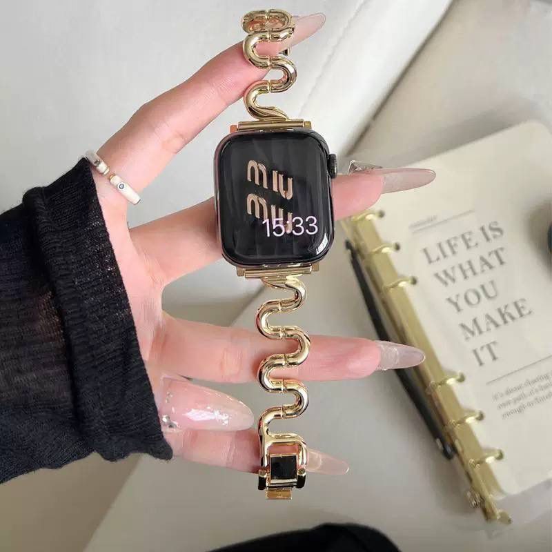 بند استیل ضد زنگ اپل واچ سایز 44 میلی‌متر