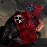 طراحی براق قاب پاپون شاینی قرمز