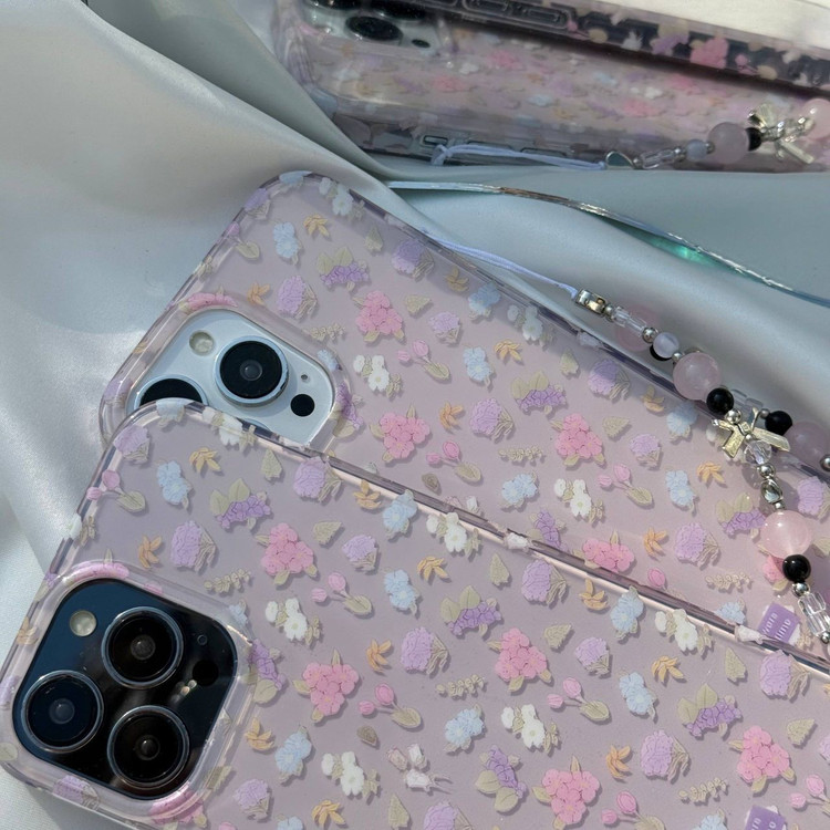 پشت قاب گلدار براق آیفون با طراحی IMD