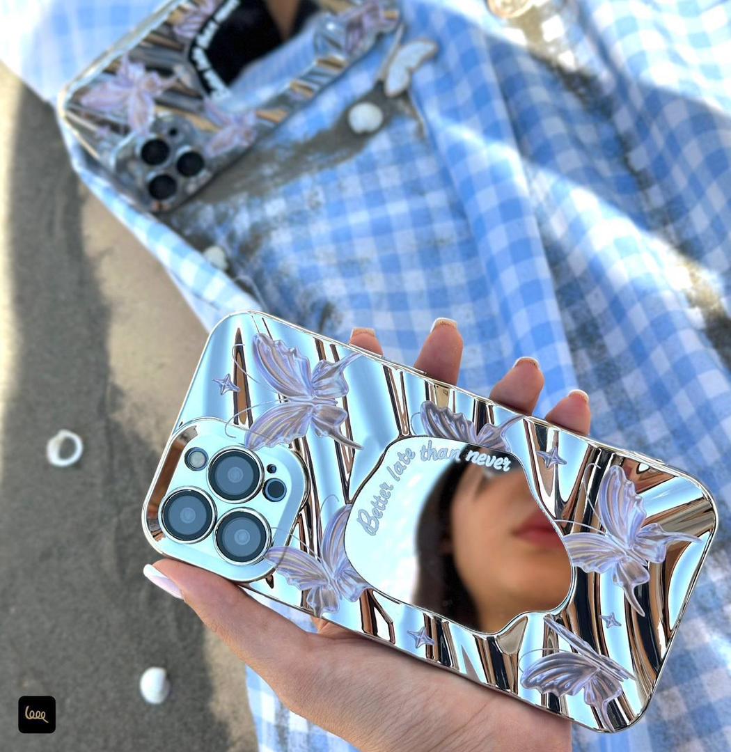 iPhone Mirror Case Better Late Than Never Hamrah Accessory