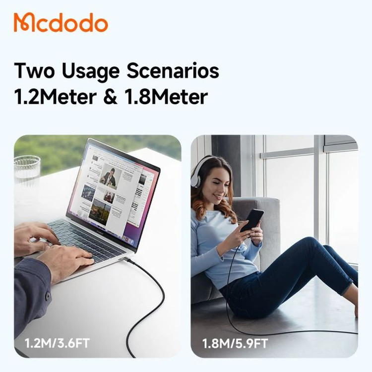 کابل Mcdodo CA-2850 USB-C to Lightning 1.2m