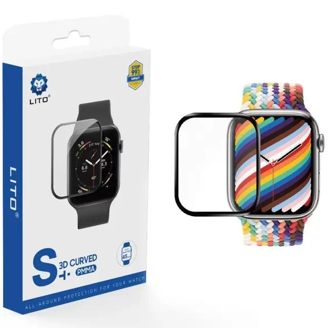 نصب گلس لیتو روی Apple Watch 44mm