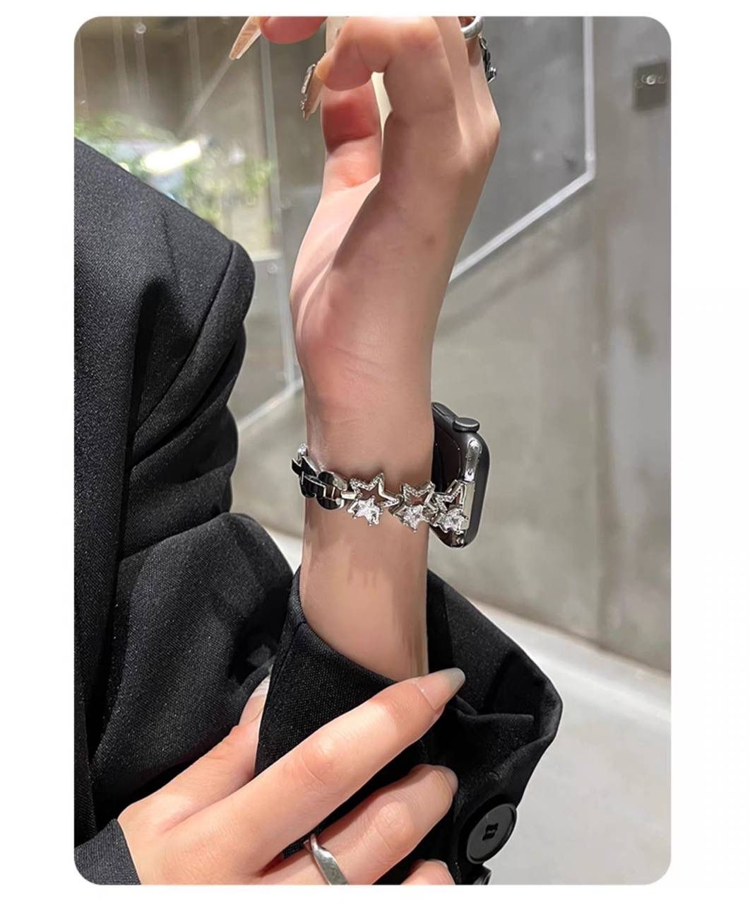 بند اپل واچ دیاموند طرح ستاره Hamrah Accessory