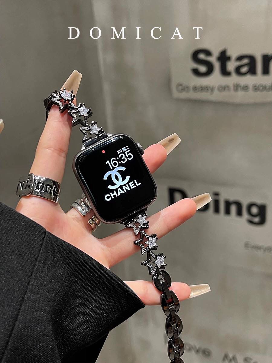 ست کامل بند و محافظ دیاموند Apple Watch