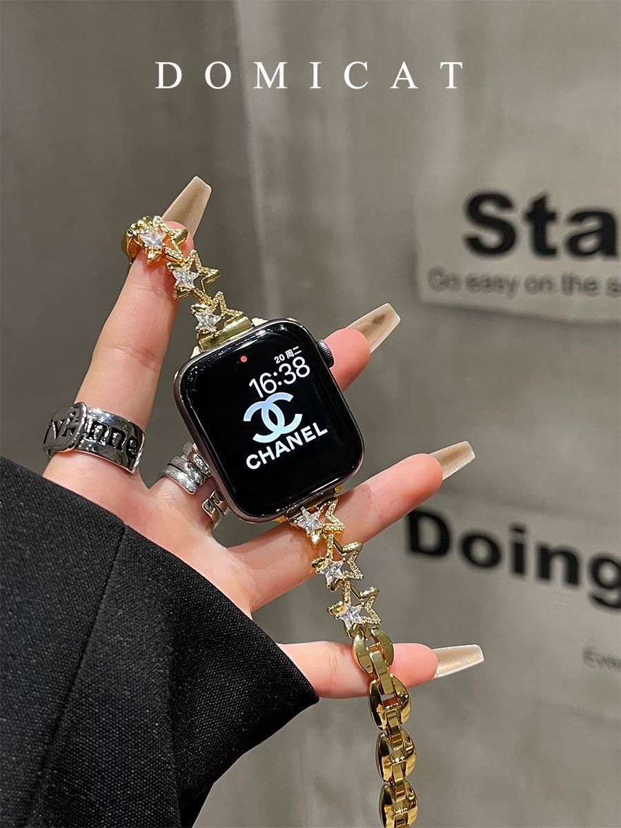 محافظ نگین‌دار اپل واچ مدل دیاموند ستاره