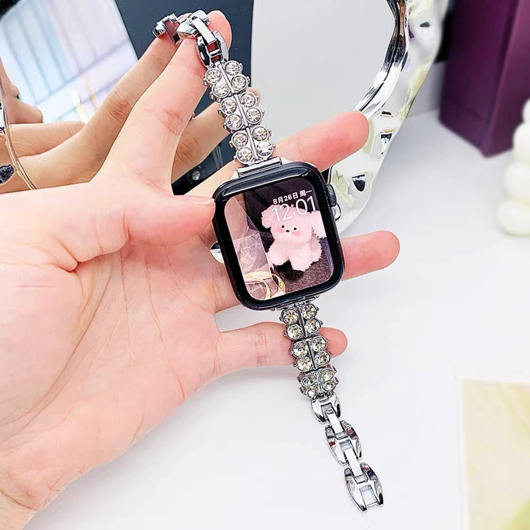 بند نگیندار زنانه Apple Watch طرح دیاموند
