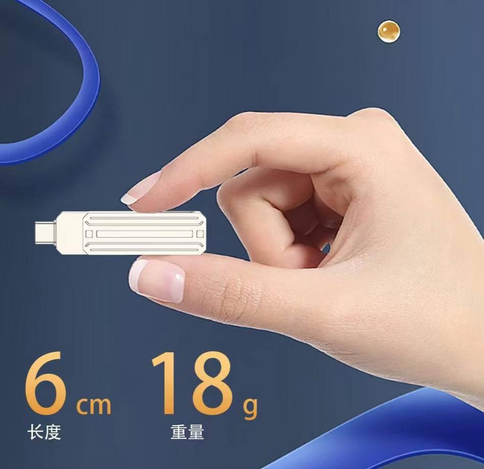 فلش سه‌کاره WiWU iFlash Drive با پورت Lightning USB USB-C همراه اکسسوری