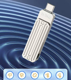 فلش سهکاره WiWU iFlash Drive با پورت Lightning USB USB-C همراه اکسسوری