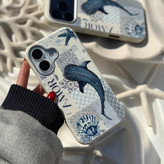 قاب Masa Whale Amor طرح نهنگ با نوشته Amor — همراه اکسسوری