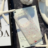 بستهبندی قاب یخی صدفی گل و پاپیون همراه اکسسوری