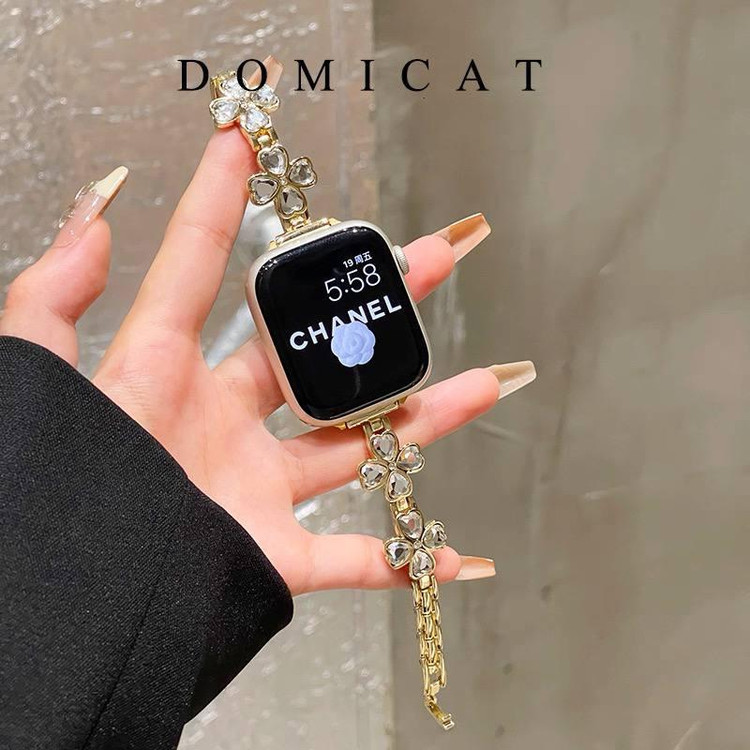 بند نگیندار مدل گل بابونه برای ساعت هوشمند