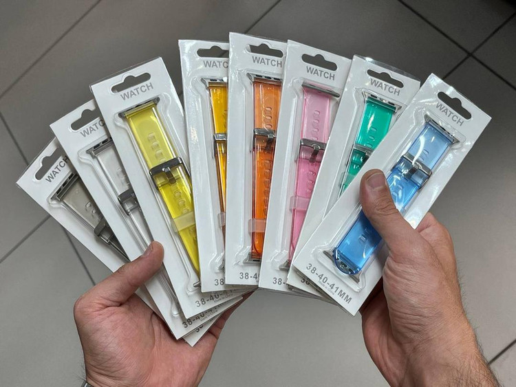 ۵. بند شفاف اپل واچ مدل کریستالی Hamrah Accessory