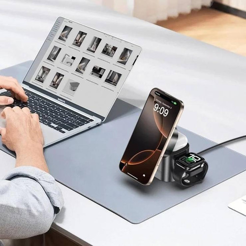 تصویر نمای کامل شارژر TOTU مدل 3in1