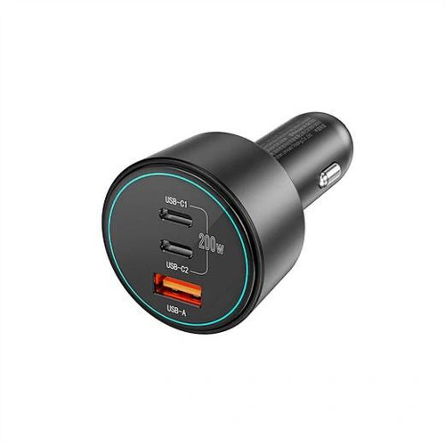 شارژر فندکی ویوو مدل Car Charger 200W Fast همراه اکسسوری