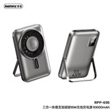 ۲. پاوربانک 3in1 ریمکس شارژر اپل واچ همراه اکسسوری