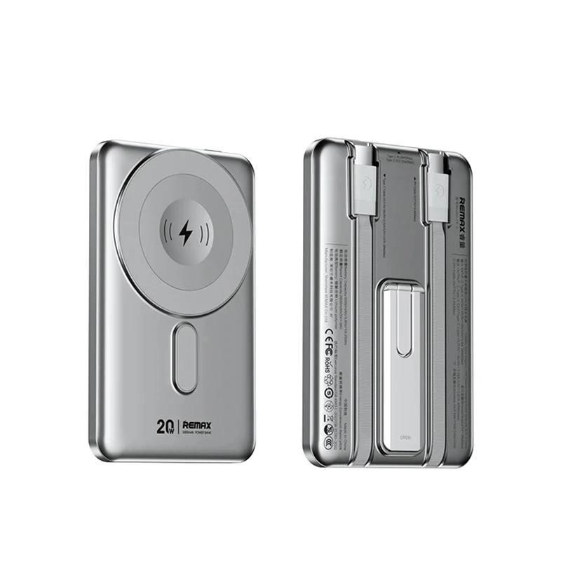 ۳. پاوربانک Type-C داخلی ریمکس همراه اکسسوری