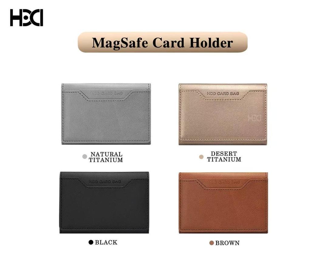 ۱. جاکارتی مگسیف چرمی HDD مدل Wallt رنگ مشکی همراه اکسسوری