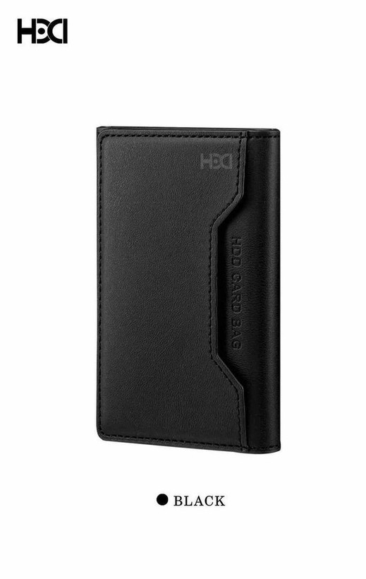 ۶. جاکارتی چرمی HDD Wallt در رنگهای مشکی، گلد، قهوهای و خاکستری