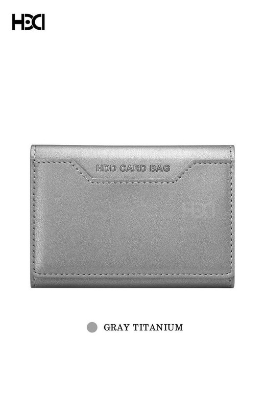 ۲. جاکارتی HDD Wallt با پنج جای کارت و طراحی چرمی