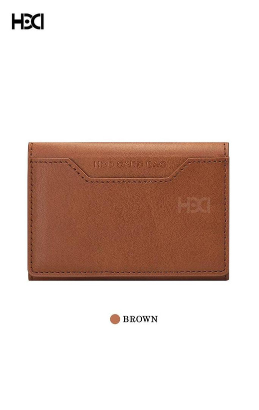 ۶. جاکارتی چرمی HDD Wallt در رنگهای مشکی، گلد، قهوهای و خاکستری