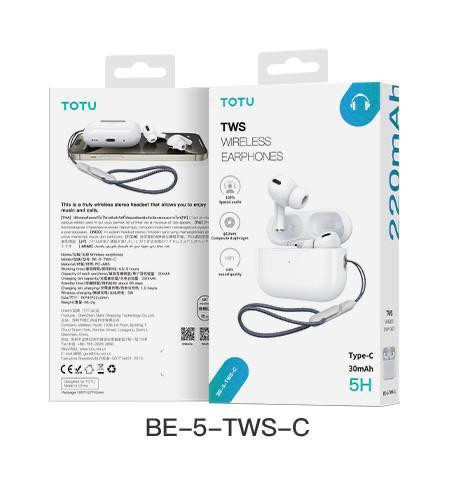 ۷. هندزفری TOTU سریهای سیلیکونی همراه اکسسوری