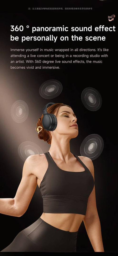 ۱۰. هدفون HiFi TOTU با کیفیت بالا همراه اکسسوری