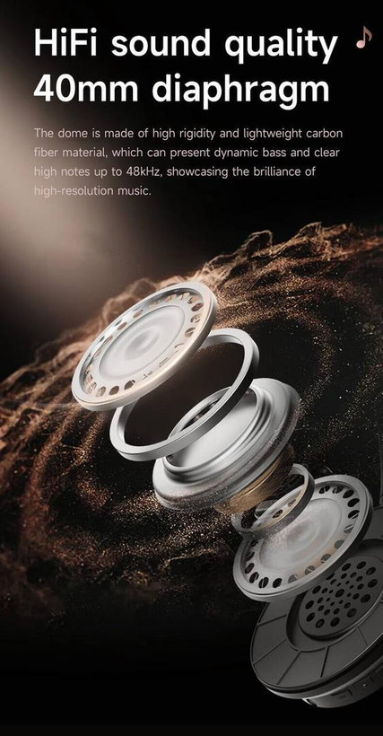 ۴. TOTU Headphone Bluetooth 5.3 همراه اکسسوری