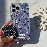 “IMD Butterflies iPhone 16 شیک و محافظ گوشی Hamrah Accessory”