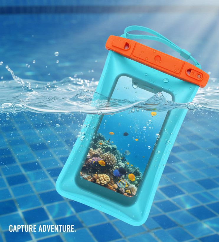 کاور ضد آب گوشی در رنگهای مختلف همراه اکسسوری