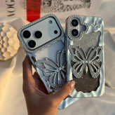 قاب پروانه نگین دار آیفون 13Promax همراه اکسسوری