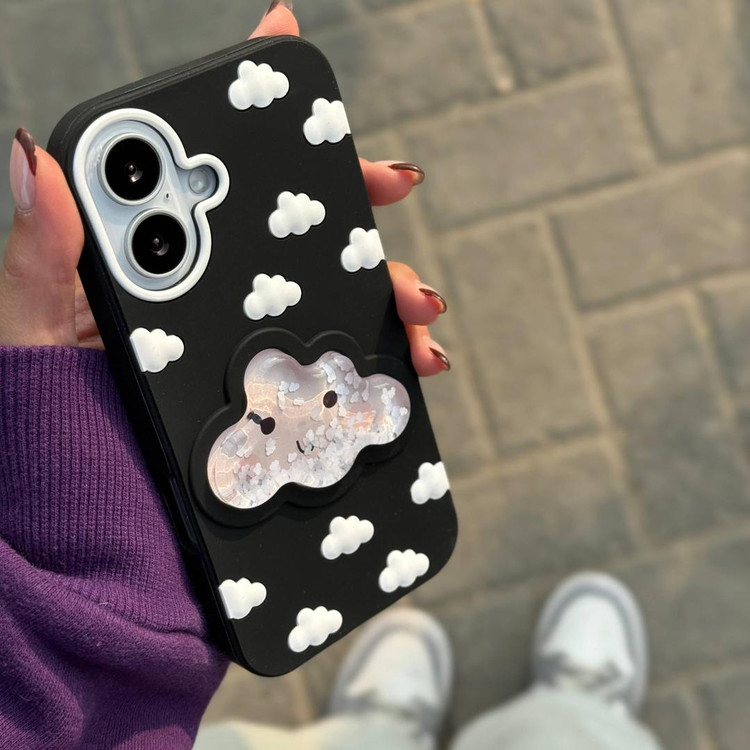 قاب آکواریومی ابری iPhone 16Pro همراه اکسسوری