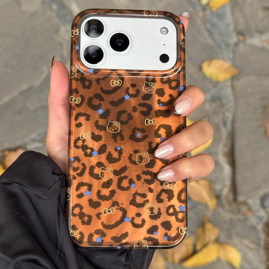 قاب پلنگی کیتی iPhone 13 همراه اکسسوری