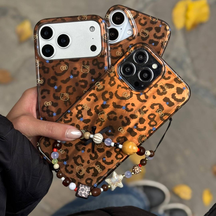 قاب پلنگی کیتی iPhone 13Pro همراه اکسسوری