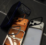 قاب Ultra Clear Cam Stand رنگ cosmic orange همراه اکسسوری