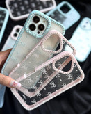 قاب پاپیونی نگینی آیفون 13