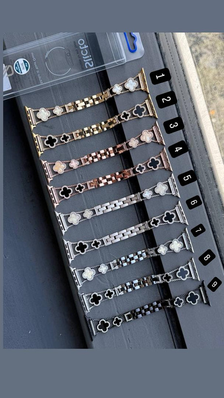 بند دیاموند ون کلیف Apple Watch 46 همراه اکسسوری