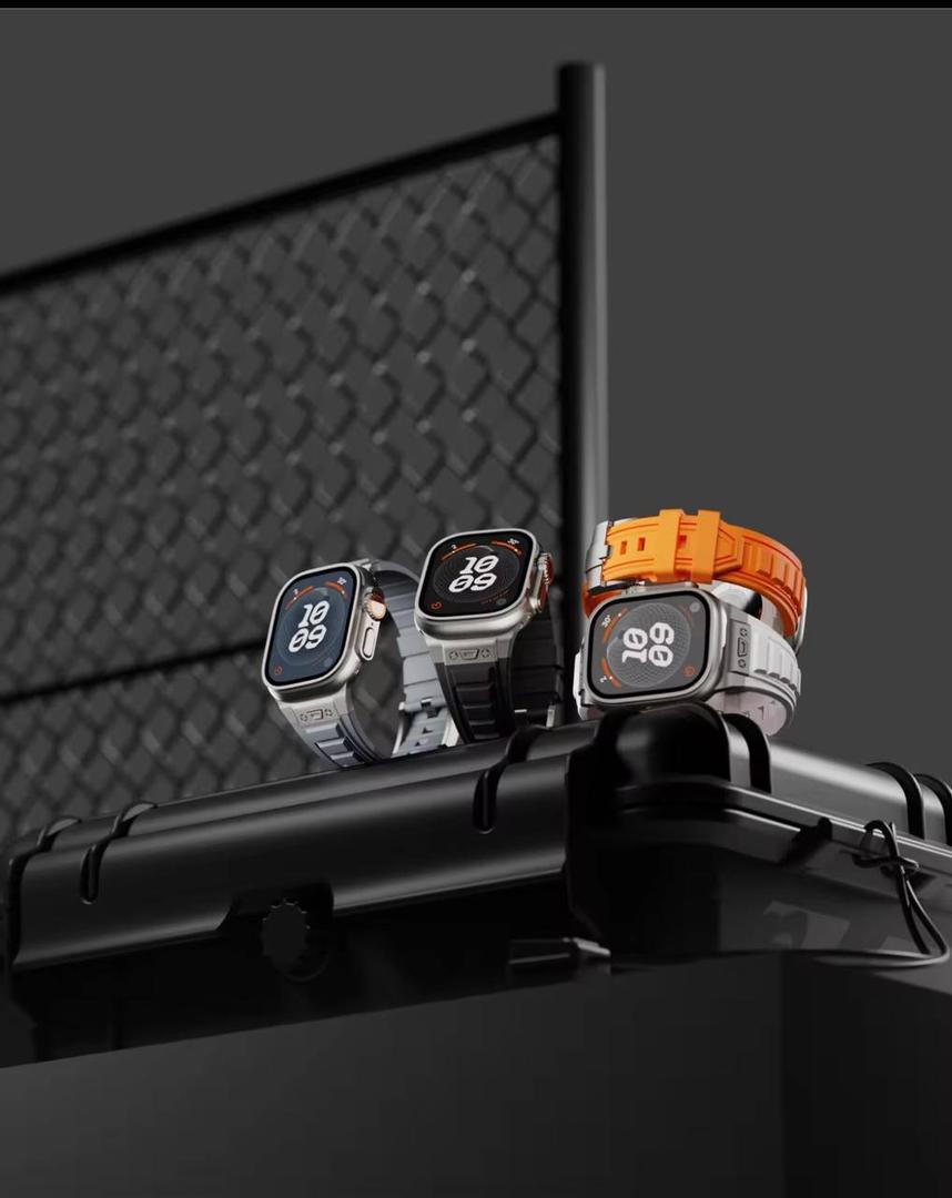 بند سافت رابر مچا استایل Apple Watch 42 همراه اکسسوری