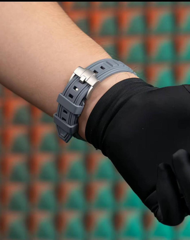 بند سافت رابر مچا استایل Apple Watch 38 همراه اکسسوری