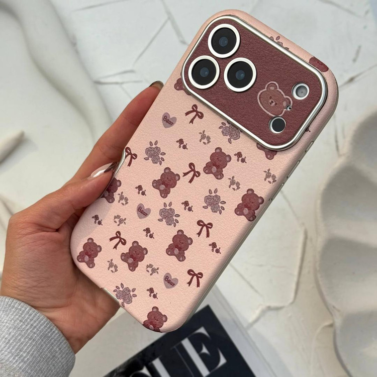 کاور آیفون طرح خرس کلاسیک همراه اکسسوری