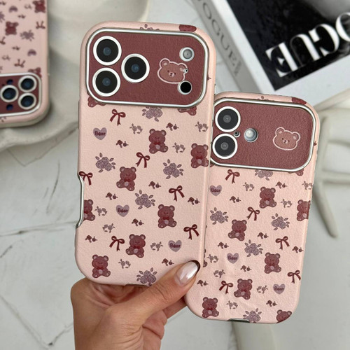 قاب محافظ آیفون طرح خرس همراه اکسسوری