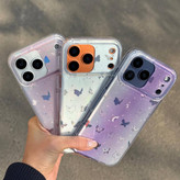 قاب آیفون هولوگرامی IMD Butterfly همراه اکسسوری