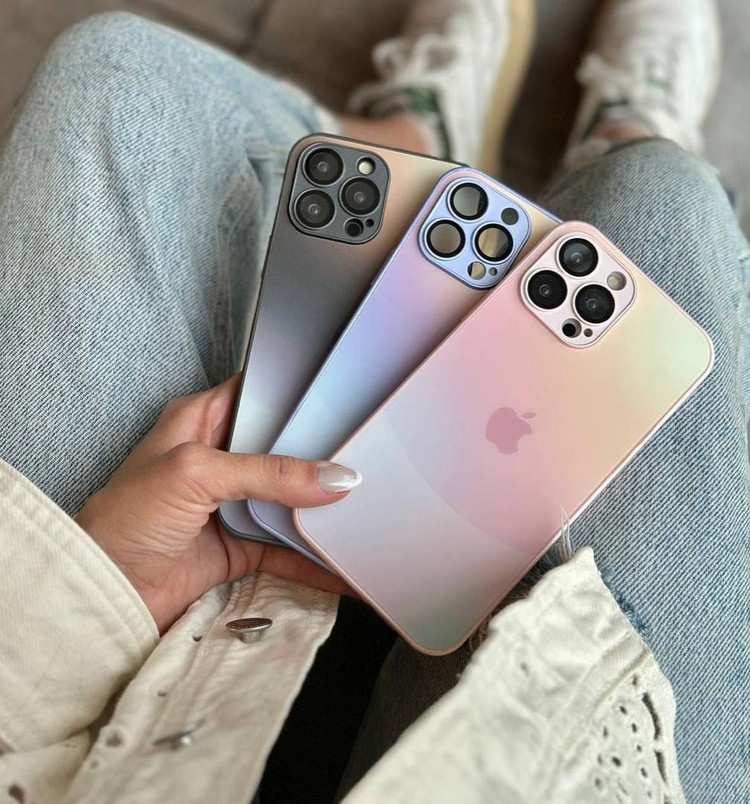 Hybrid Fade قاب آیفون همراه اکسسوری