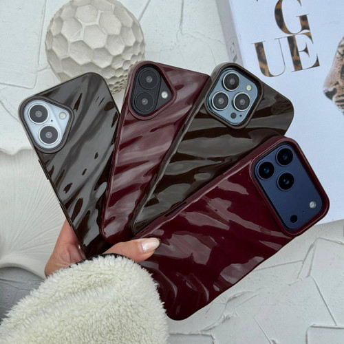 قاب گوشی ویو آیفون رنگ اسپرسو