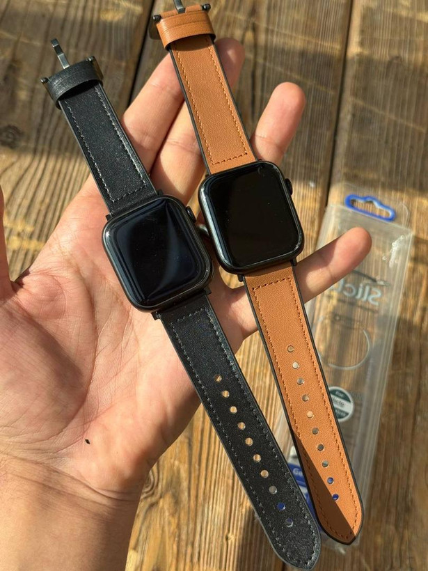 بند چرمی اپل واچ دور دوخت