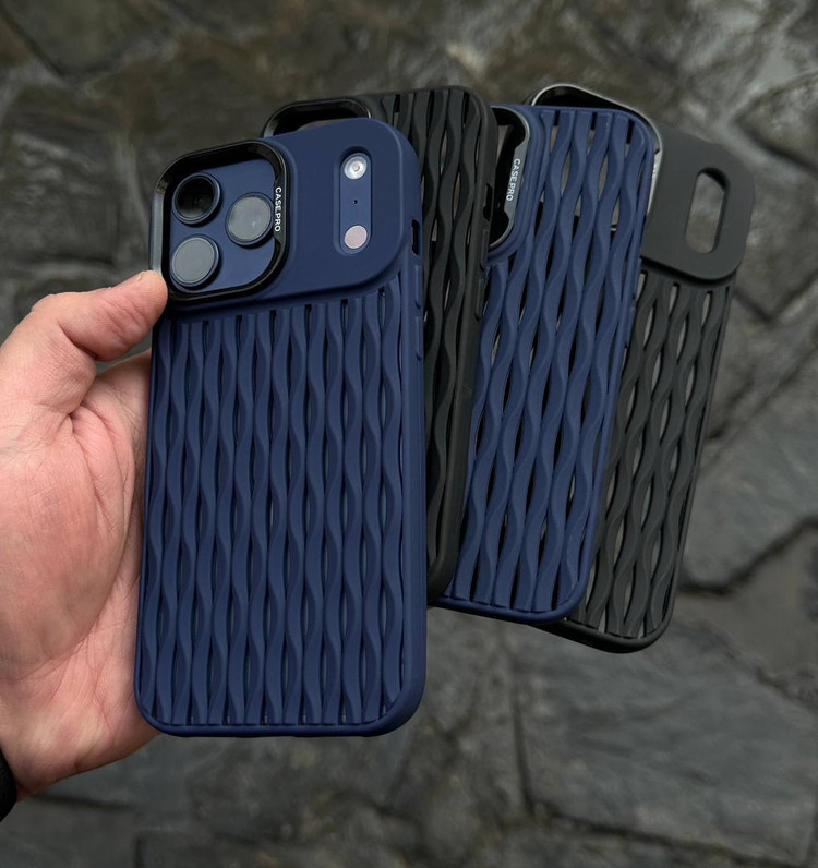 قاب آیفون مشبک برای کاهش گرما