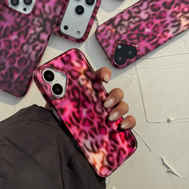 قاب گوشی IMD Leo Shine Quartz آیفون طرح پلنگی