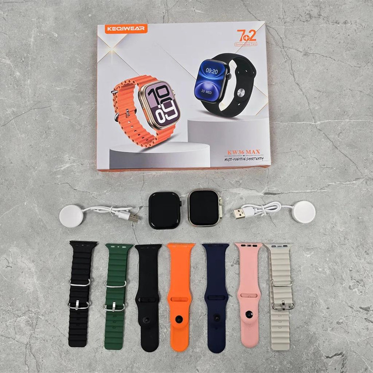 بسته بندی پک ساعت هوشمند KW36 MAX