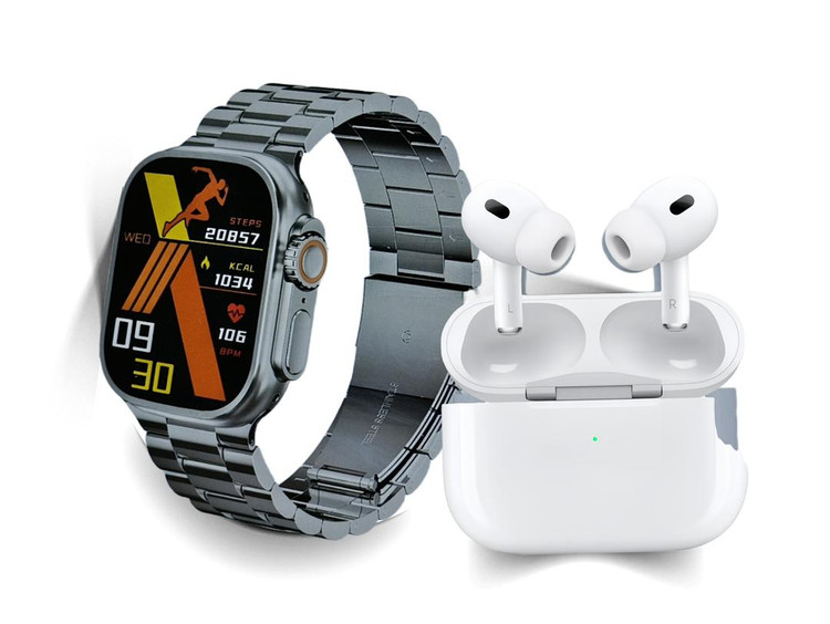 ساعت هوشمند KW52 Ultra 3 تماس بلوتوثی